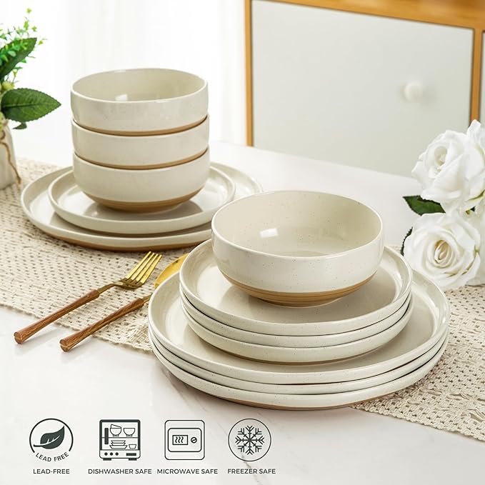 Ceramic Dinnerware Sets for 12