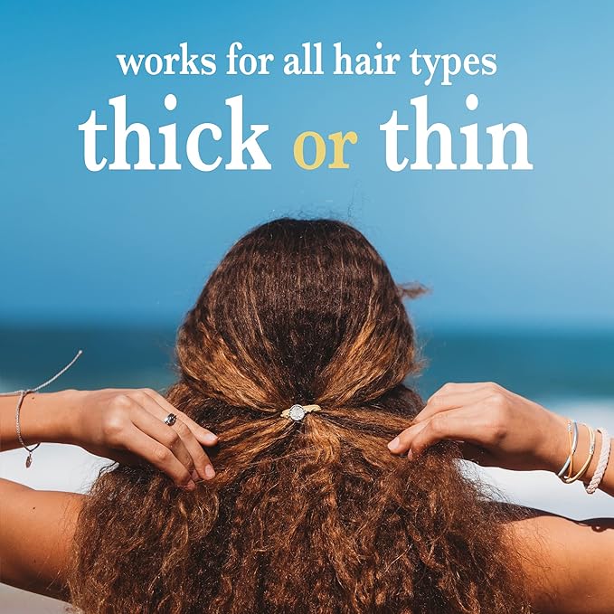 K'lani Hair Tie Bracelets for Women - Elastic Hair Bands That Double as Stylish Jewelry - Focus - Small