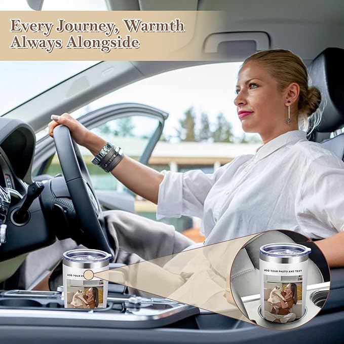 24 Pack Personalized Stainless Steel Tumbler,20oz Custom Water Bottle,Insulated Tumblers with Lids and Straws, Customizable Logo Pictureto, Engraved Termos