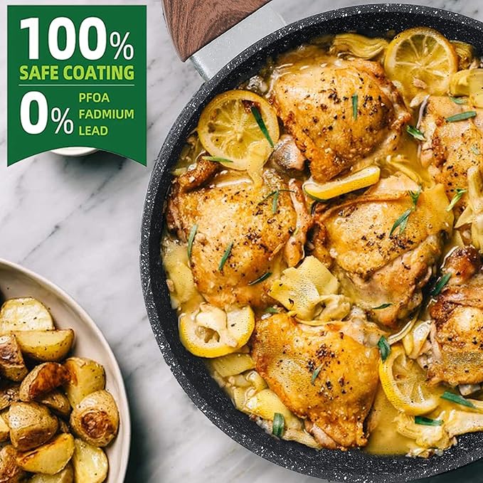 Pots and Pans Set Non Stick (12 pcs)