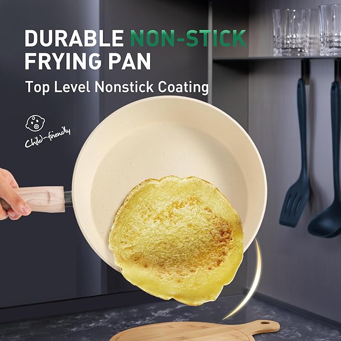 Induction Pots and Pans Set Non Stick Sets (12 pcs)