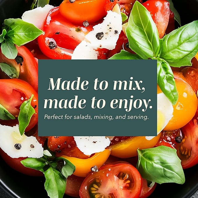 COOK WITH COLOR Mixing Bowls with Lids - 12 Piece Plastic Nesting Bowls Set includes 6 Prep Bowls and 6 Lids, Diamond Design - Microwave Safe, Green