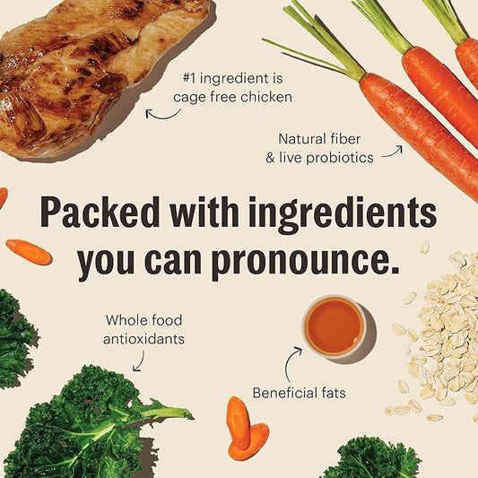 Whole Food Clusters Dog Whole Grain Chicken & Oat 10 lb Bag