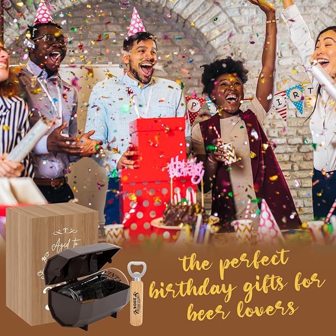 21st Birthday Gifts For Men 2004 Vintage Beer Glass 21 Year Old Bday Decorations For Him Friends, Brother, Son Funny 21 Birthday Gifts Idea For Man Over 21 - Turning 21