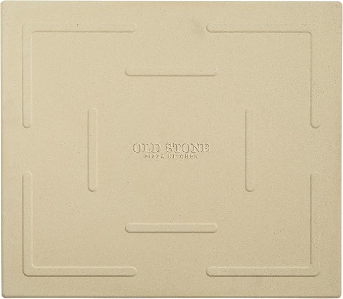Old Stone Pizza Kitchen Rectangular Pizza Stone for Oven and Grill, 14x16-Inch