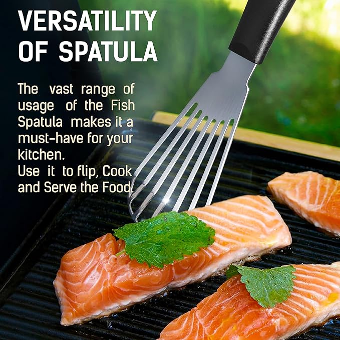 Fish Spatula Satainless Steel (10.5 inches)