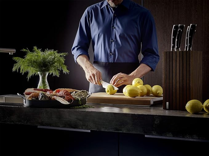 WÜSTHOF IKON Blackwood 8" Bread Knife