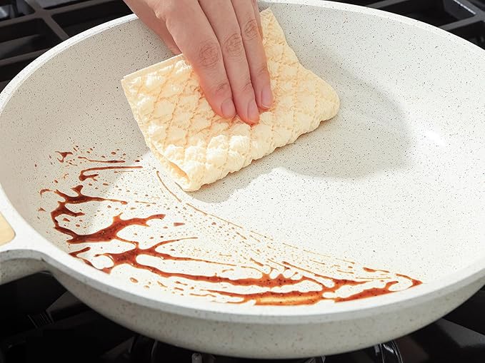 SENSARTE Nonstick Ceramic Frying Pan Skillet (9.5 Inch)