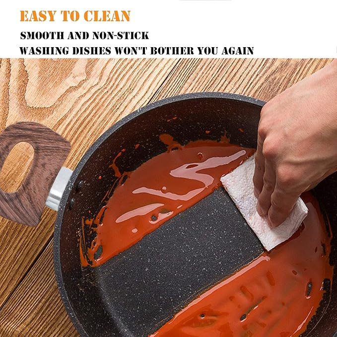 Pots and Pans Set Non Stick (12 pcs)