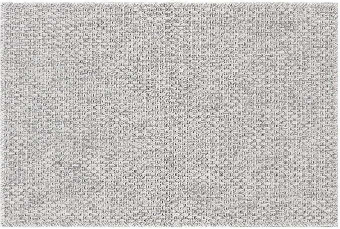 CAMILSON Easy Jute Rug 2x3, Indoor Outdoor Gray Color Farmhouse Area Rugs for Living Room and Kitchen Rug, Solid Boho Woven Design, Easy-Cleaning, Washable Outside Carpet Alfombras (2 x 3)