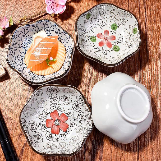 Soy Sauce Dish Set of 8