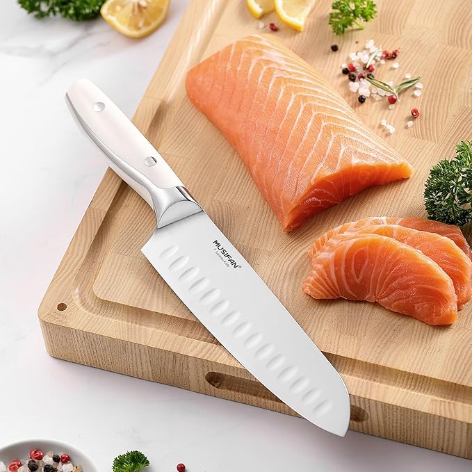 3-Piece Chef Knife Set, Professional Ultra Sharp Kitchen Knives For Cooking High Carbon Stainless Steel, With Ergonomic Handle Design (three)