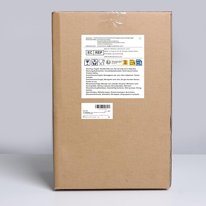 ComSaf Airtight Glass Storage Canister with Lids (0.7Qt/1.2Qt/1.6Qt) Set of 6, Food Storage Container Kitchen Pantry Storage Jar, Glass Jars for Flour Cereal Sugar Tea Coffee Beans Snacks, Square