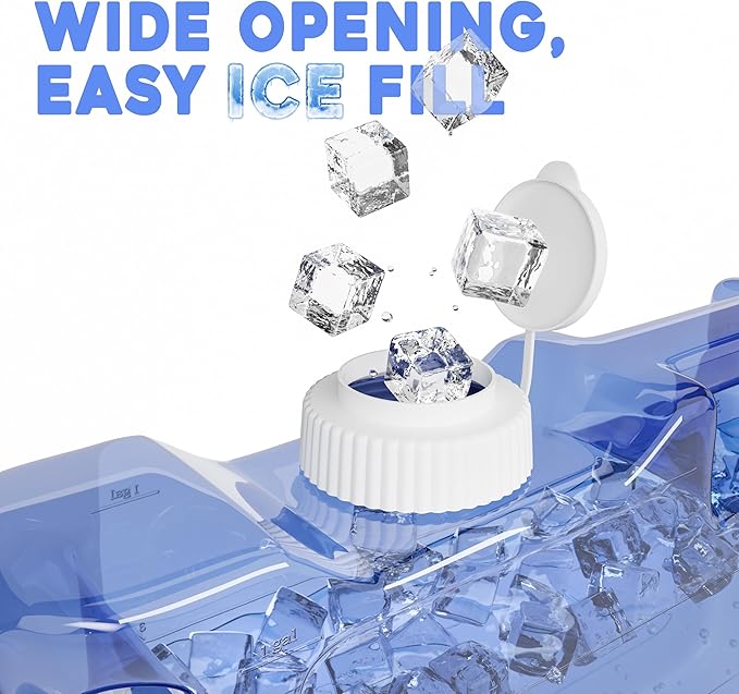 Refrigerator Drink Dispensers 1.1 Gallon Bottle with Spigot - BPA Free Plastic Water Jug Leak-Proof | Fridge Beverage Drink Dispenser for Parties, Convenient Handles