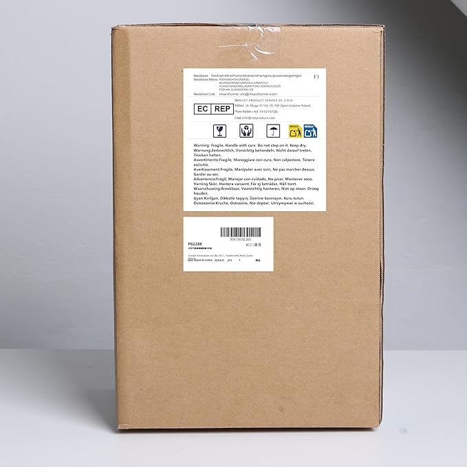 ComSaf Glass Spaghetti Pasta Storage Containers with Lids 2.2 Qt Set of 3, Tall Clear Airtight Food Storage Jar with Lid for Noodles Flour Oat Cereal Sugar Beans, Sqaure Spaghetti Pantry Containers