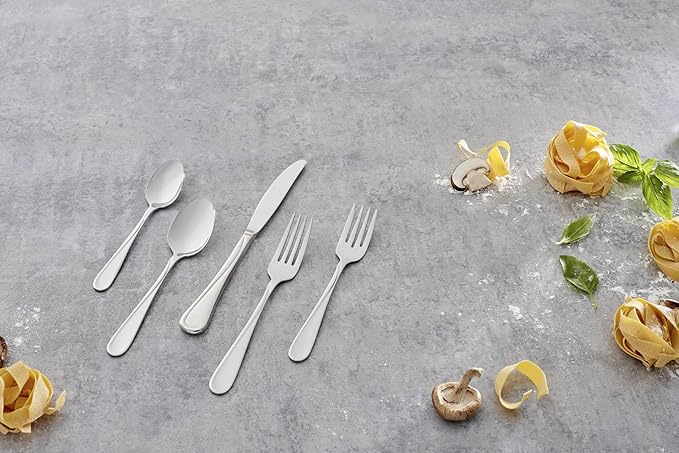 Oneida Flatware Flight, Iced Tea Spoons, Set of 4