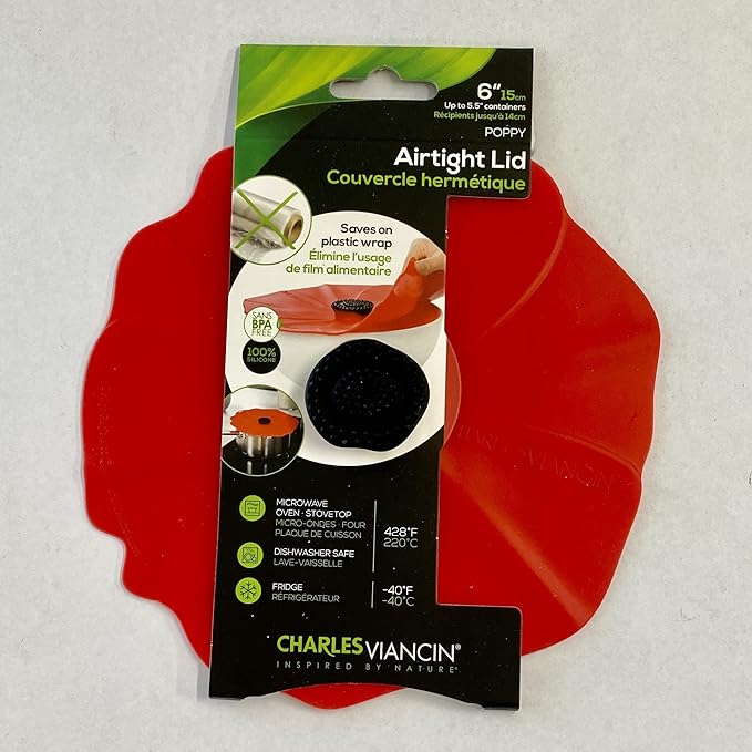 Poppy Design Silicone Pot Lids Set of 4 (6"/8"/9" & 11")