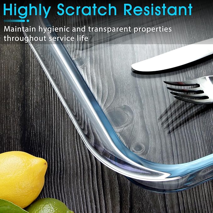 2 Quart Glass Baking Dish for Oven, Single Serving Glass Pan for Cooking Casserole Dish Rectangular Baking Pan Bakeware