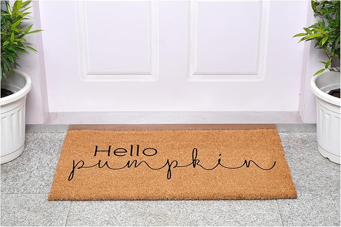 Calloway Mills Hello Pumpkin Doormat, 24" x 48"