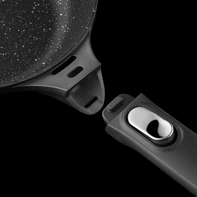BergHOFF GEM 5Pc Non-stick Cookware Set, Best for Glass Top Cooktop and Gas Stove