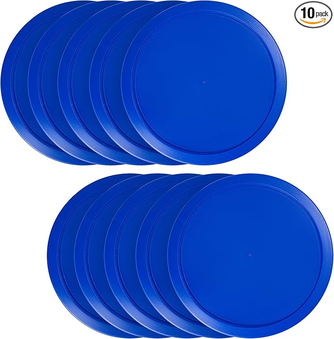 Replacement Lids for Pyrex 6 & 7-Cup Glass Food Storage Container Bowls, 7.5-Inch Plastic Round Lids Covers fits Pyrex 7402-PC, Airtight & Leakproof (10-Pack, Blue)