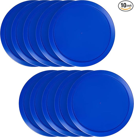 Replacement Lids for Pyrex 6 & 7-Cup Glass Food Storage Container Bowls, 7.5-Inch Plastic Round Lids Covers fits Pyrex 7402-PC, Airtight & Leakproof (10-Pack, Blue)