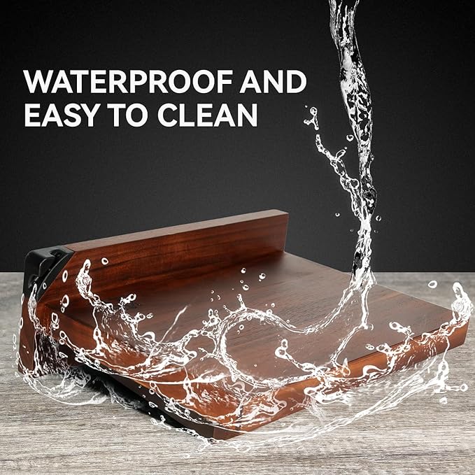 Magnetic Knife Holder with Enhanced Magnets, Multifunctional Countertop Magnetic Knife Block Stand, Universal Knife Storage & Kitchen Tool Organizer for Counter Top