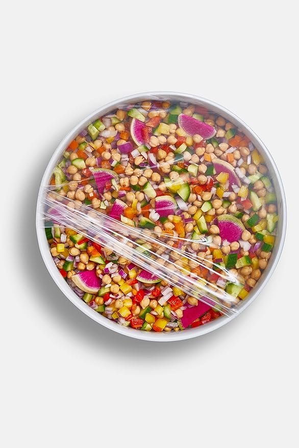 W&P Reusable Silicone Stretch Wrap, 1 Box with 3 Wraps (7x8, 10x11, 13x14), Oven, Dishwasher, Microwave & Freezer Safe, BPA Free