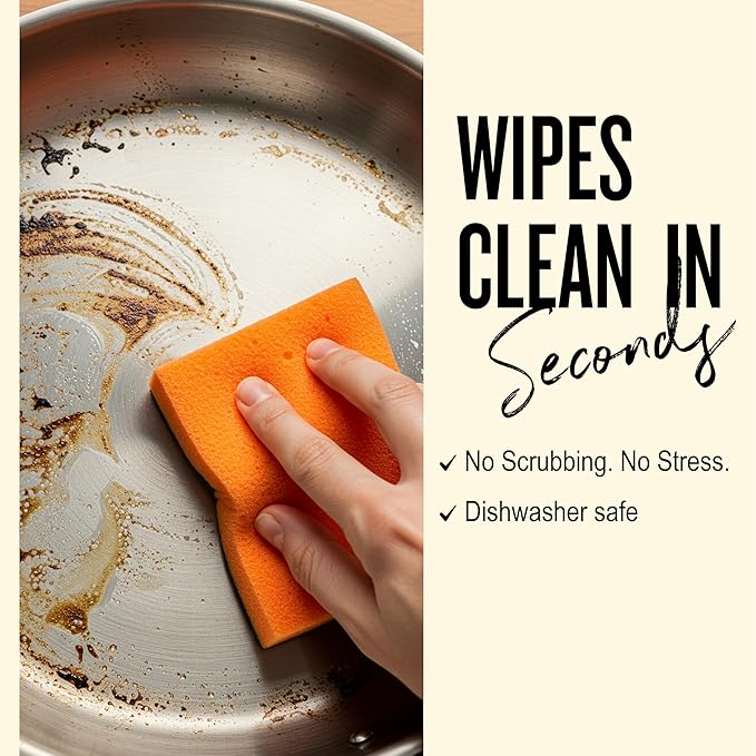 Alva Maestro 5-Ply Stainless Steel Frying Pan with Glass Lid 9.5" - Oven Safe and Made without PFAS, PFOA & PTFE - Induction and All Stovetop Compatible with Even Heat Distribution