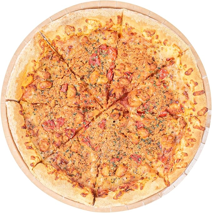 Restaurantware-Eco Pie 12 Inch Paper Pizza Trays, 50 Round Pizza Pans - Oven-Ready, Microwavable, Kraft Paper Pan For Individual Personal Pizzas, For Baking, Cooking, Bread, Meat, Or Pies