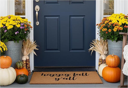 Calloway Mills Hapy Fall Yall Doormat, 24" x 36"