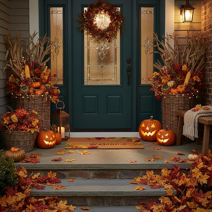 Calloway Mills 120941729 Autumn Breeze Doormat, 17" x 29", Multicolor