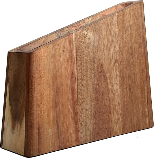 Resafy Magnetic Knife Wooden Block Knife Display Holder Rack Magnetic Stands with Strong Enhanced Magnets Kinves Strip