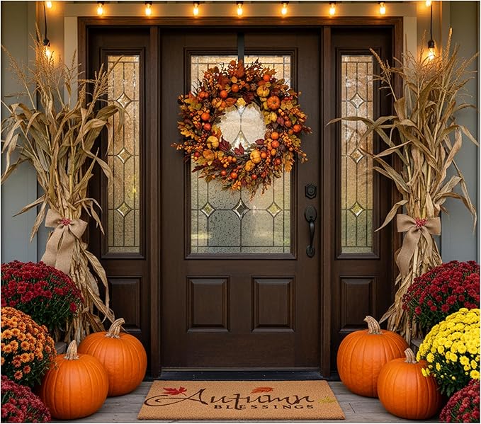 Calloway Mills AZ101841729 Blessed Doormat, 17" x 29", Multicolor