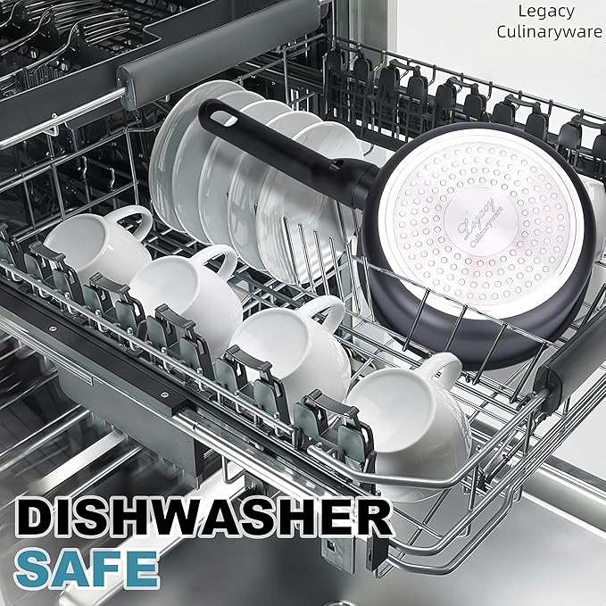 Nonstick Sauce Pan with Lid,1.5QT small pot, PFOA Free,Kitchen Pots Induction Pot,Black