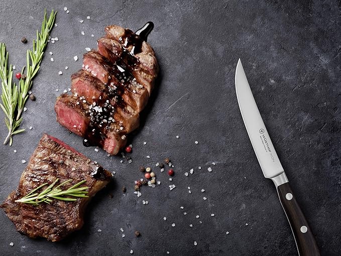 WÜSTHOF IKON Blackwood 4.5" Steak Knife