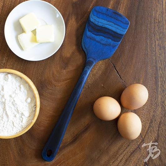 Totally Bamboo Baltique Malta Collection 12-1/2" Wooden Spatula, Safe for Nonstick