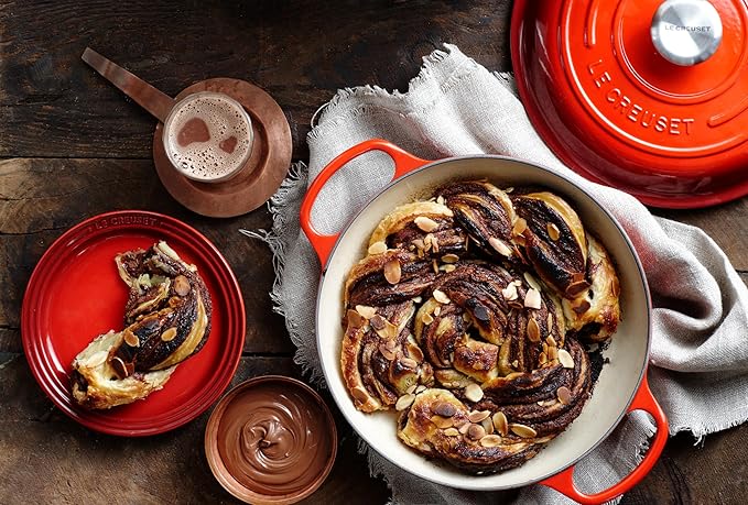 Le Creuset Enameled Cast Iron Signature Braiser, 5 qt., Cerise