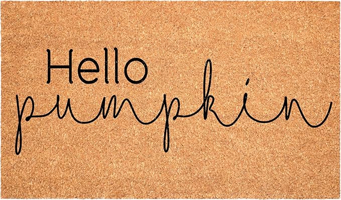 Calloway Mills Hello Pumpkin Doormat, 24" x 48"
