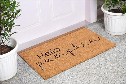 Calloway Mills Hello Pumpkin Doormat, 30" x 48"