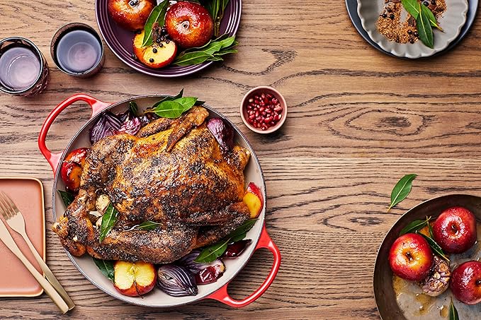 Le Creuset Enameled Cast Iron Signature Braiser, 3.5 qt., Cerise