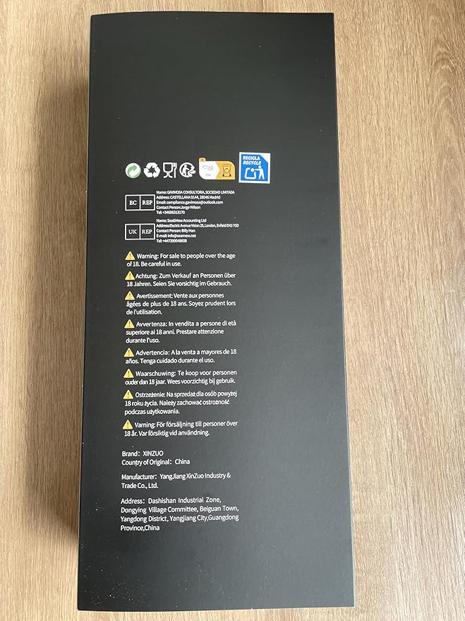 XINZUO 5-Piece Kitchen Knife,Super Sharp Damascus Steel Professional Chef Knife Set with Pakkawood Handle, Gift Box