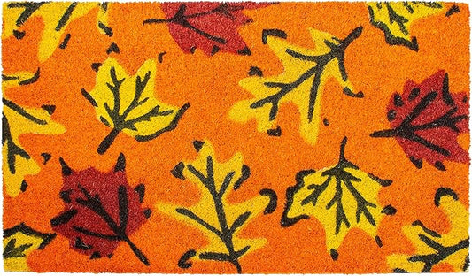 Calloway Mills 120961729 Fall Leaves Doormat, 17" x 29", Multicolor
