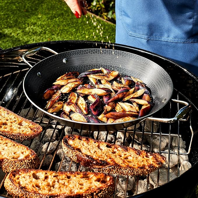 Hybrid Nonstick BBQ Grill Pan