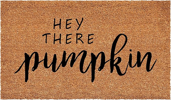 Calloway Mills Hey There Pumpkin Doormat, 36" x 72"
